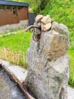 Bec verseur fontaine avec volute en acier – Image 4